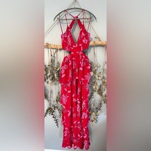 Beautiful Island Vibes, Flowy Express Maxi Dress